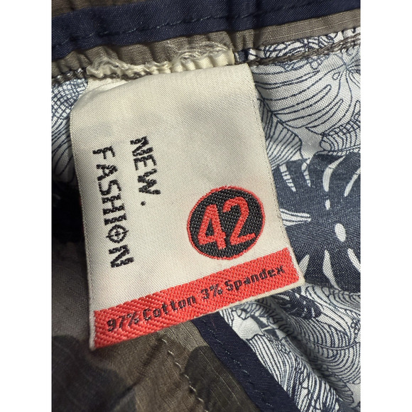 Men's Cargo Shorts Elastic Waist Multi Pocket Hiking Outdoor Camo Cotton Sz 42.. - Picture 13 of 16